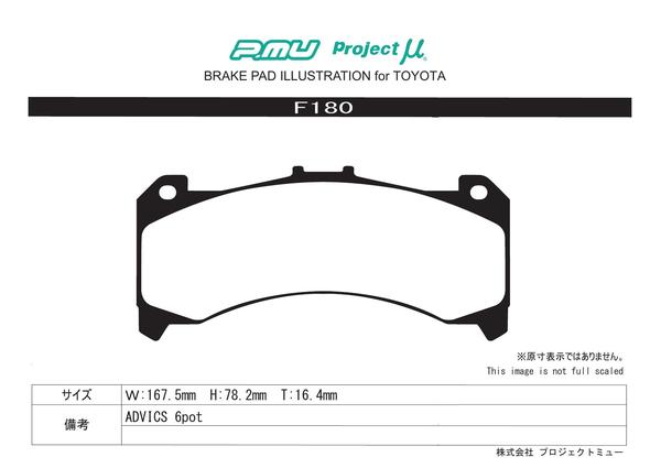 プロμ｜Type PS ブレーキパッド フロント｜86 TRD キャリパー-