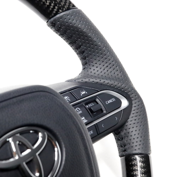 ヴォクシー 90系 ステアリング レアル オリジナルシリーズ TYK-BKC 取付セット REAL Dシェイプ 小径 ガングリップ VOXY ボクシー ハンドル | REAL（車） | 02