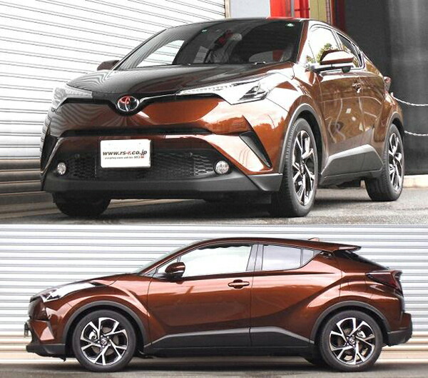 C-HR NGX50 ダウンサス フロント左右セット RSR Ti2000ダウン T381TDF RS-R RS★R Ti2000 DOWN フロントのみ CHR ローダウン｜ktspartsshop｜02