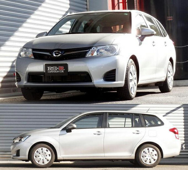 ファイナルコネクション ブラックサス ダウンサス カローラフィールダー ZZE123G BT035B FINAL KONNEXION BLACK SUS ダウンスプリング バネ ローダウン ファイナルコネクション ブラックサス ダウンサス カローラ