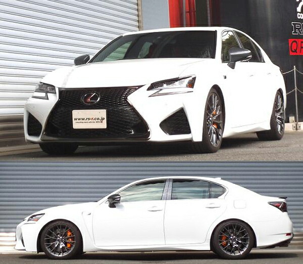 日本正規取扱店 RS-R RS-Rダウン 1台分 ダウンサス GS F URL10 T999D RSR RS★R DOWN ダウンスプリング バネ ローダウン コイルスプリング