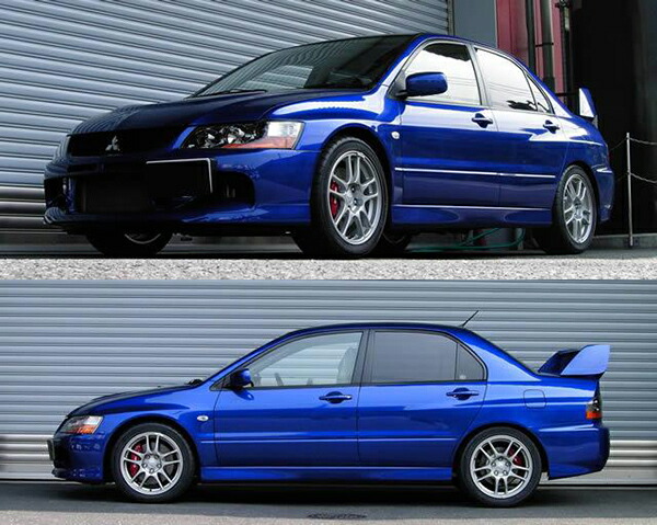 ランサー CT9A ダウンサス 1台分 RSR RS-Rダウン B058D 取付セット アライメント込 RS-R RS★R DOWN 一台分 LANCER ローダウン_1