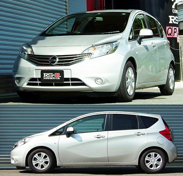RSR ノート E12 ダウンサス 1台分 RSR RS-Rダウン N400W RS-R RS☆R