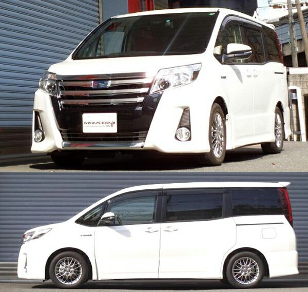 RS-R Ti2000ダウン 1台分 ダウンサス ノア ZWR80W T931TW RSR RS★R Ti2000 DOWN ダウンスプリング バネ  ローダウン コイルスプリング