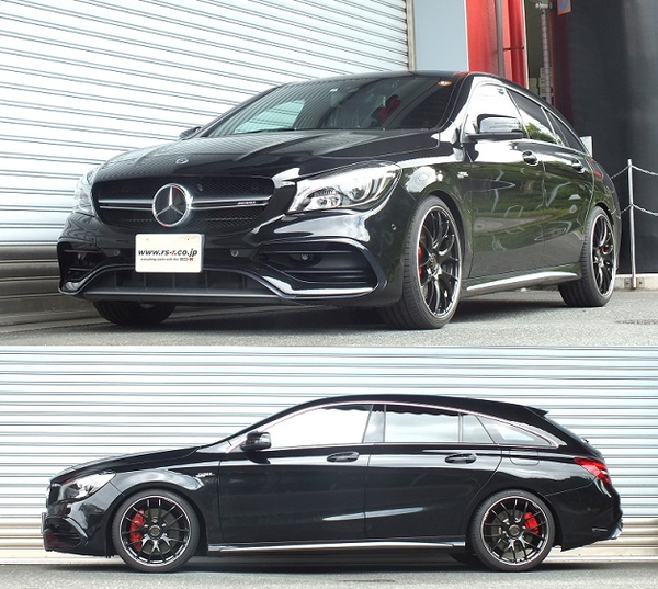 M.BENZ CLA C117 シューティングブレーク H&R ダウンサス-