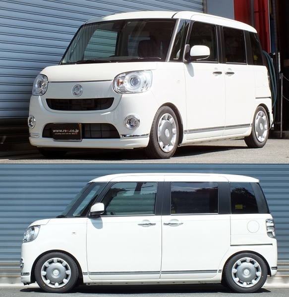RS-R Black-i 車高調 LA800S ムーヴキャンパス他 RSR ムーヴキャンバス LA800S 車高調 ベストi C&K BICKD152M RS-R RS