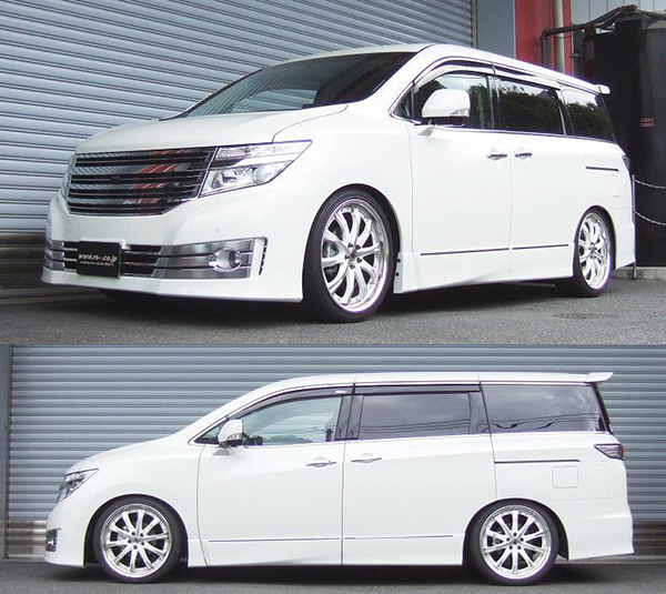 エルグランド e52 ライダー（自動車 車高調）｜足回り、サスペンション