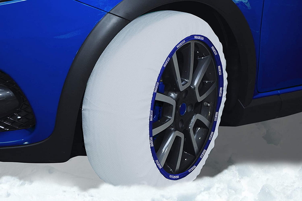 スパルコ スノーソックス ベースモデル XLサイズ 18インチ CCD-SPT603 SPARCO SNOW SOCKS 布製タイヤチェーン 非金属 スノーチェーン チェーン規制対応品｜ktspartsshop｜02