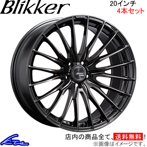 SSR ブリッカー01F 4本セット ホイール【20×9.5J 5 114 INSET45】SSR TANABE タナベ Blikker 01F アルミホイール 4枚 1台分 :SS wheel4 qq e i 3818k:kts parts shop