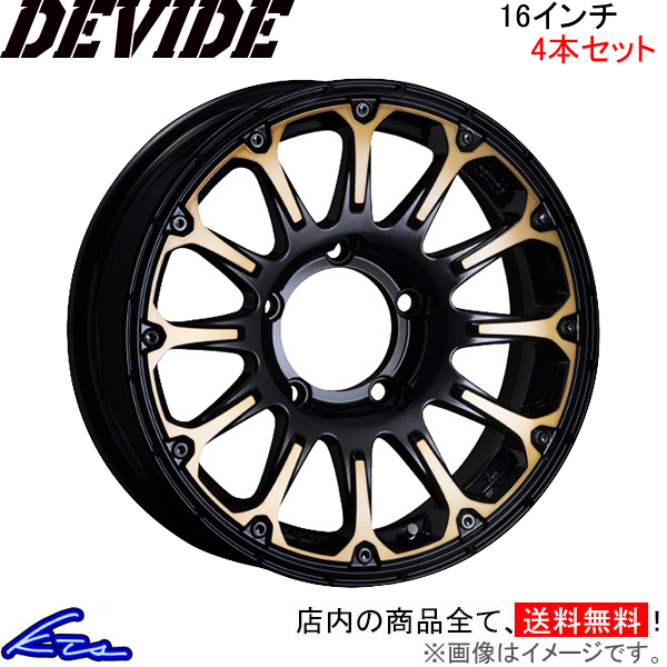 SSR ディバイドFT 4本セット ホイール ジムニーシエラ【16×5.5J 5-139 INSET0】JB74W SSR TANABE タナベ DEVIDE FT アルミホイール 4枚 1台分 | SSR