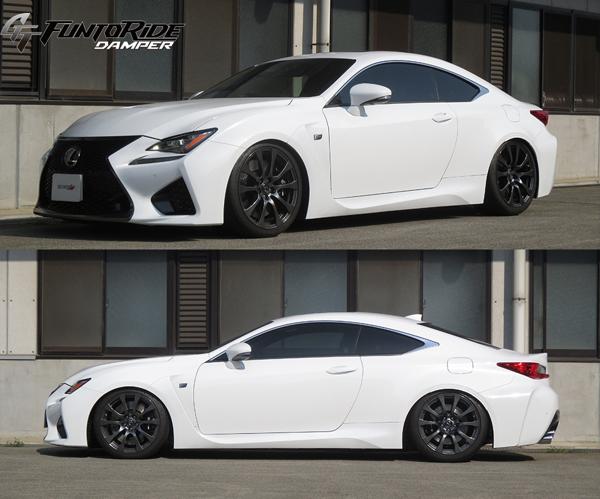 RC F USC10 車高調 タナベ GTファントライドダンパー FRDUSC10K 取付セット アライメント込 TANABE GT FUNTORIDE DAMPER 車高調整キット ローダウン | TANABE | 01