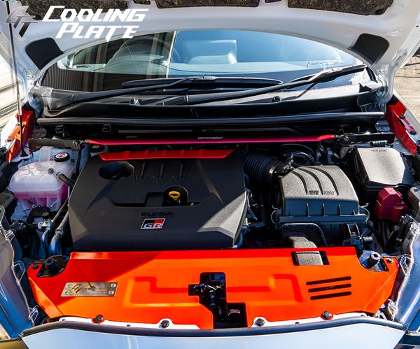 GRヤリス GXPA16 タナベ GTクーリングプレート フロント CLPT-SET1 TANABE GT COOLING PLATE YARiS | TANABE | 01