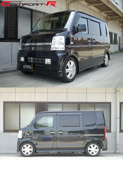 エブリイワゴン DA64W 車高調 タナベ サステックプロCR CRDA64WK TANABE SUSTEC PRO CR エブリー EVERY WAGON 車高調整キット ローダウン｜ktspartsshop｜02