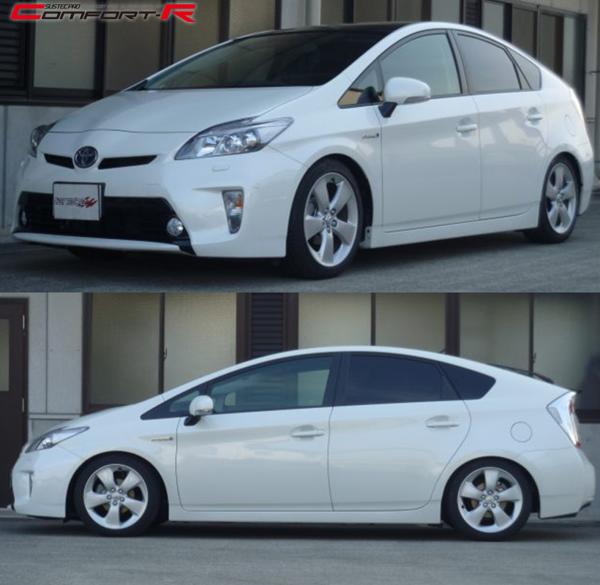 プリウス ZVW30 車高調 タナベ サステックプロCR CRZVW30TRK 取付セット アライメント込 TANABE SUSTEC PRO CR PRIUS 車高調整キット ローダウン｜ktspartsshop｜02