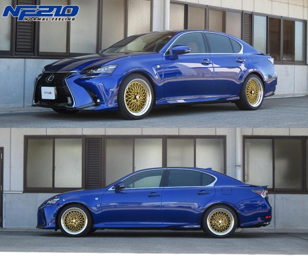 R M　レクサスGS ダウンサス　1台分 TANABE（タナベ） GS350 GRL12 ダウンサス 1台分 サステックNF210