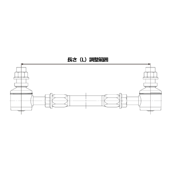 TEIN（テイン） スタビリンク 2本セット 調整式スタビリンクロッド