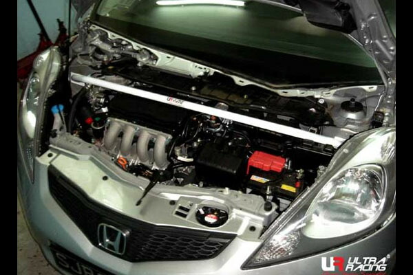ウルトラレーシング フロントタワーバー フィット GE6 TW2-502 ULTRA RACING ストラットタワーバー