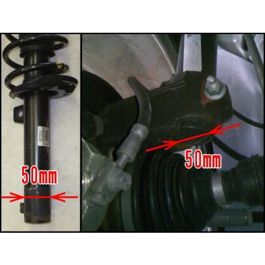 XYZ RSタイプ 車高調 ゴルフ5ヴァリアント 1K RS-VO12-B 取付セット アライメント込 RS DAMPER 車高調整キット サスペンションキット ローダウン コイルオーバー - 4