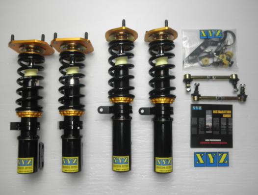 MR2 AW11 車高調 XYZ RSタイプ RS-TO39 取付セット アライメント込 RS-DAMPER 車高調整キット ローダウン_2