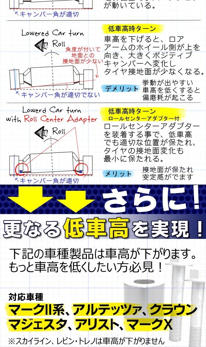 最新の激安 Kts ロールセンターアダプター アルテッツァ Sxe10 ロールセンターアジャスター 超歓迎 Www Muslimaidusa Org