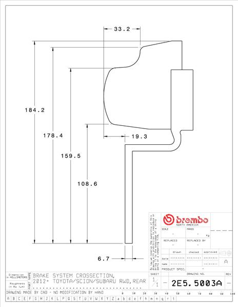 brembo（ブレンボ） GT86 ブレーキキャリパー GTキット 2E4.5003A 2E5