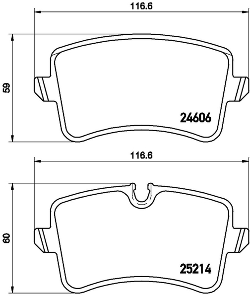 ブレンボ ブラックパッド リア左右セット ブレーキパッド RS5 8FCFSF