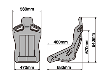 フルバケ ブリッド エアー FRP製シェル ブラック レッド F86ASF F86BSF BRIDE A.i.R. AIR 車検対応 フルバケットシート | BRIDE | 04