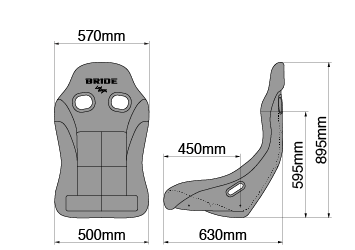 フルバケ ブリッド ジーグIV ワイド FRP製シェル ブラック レッド HC1ASF HC1BSF BRIDE ZIEG IV WIDE ジーグ4 ZIEG4 車検対応 フルバケットシート | BRIDE | 08