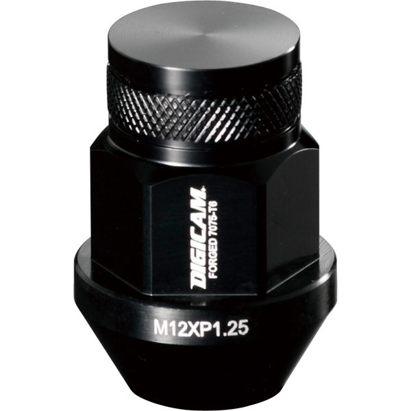ホイールナット デジキャン アルミレーシングナット 20個セット 全長35mm M12 DIGICAM 20本セット 袋ナット 60°テーパー 超超ジュラルミン(A7075-T6) | DIGICAM | 04