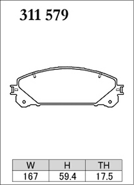 ディクセル ECタイプ フロント左右セット ブレーキパッド アルファード/ヴェルファイア G's 20系 311579 工賃セット DIXCEL パット | DIXCEL | 02