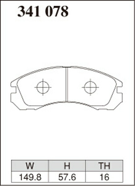 DIXCEL ディクセル Sタイプ フロント左右セット ブレーキパッド