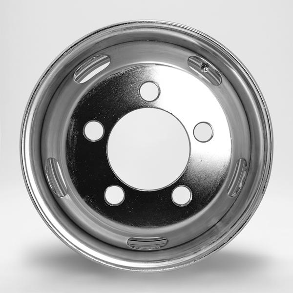 トラック・バス用ホイール 1本 リア DOT-X メッキホイール【17.5×5.25 5-203.2 offset:115 JIS】DOTX 17.5インチ 5穴 オフセット:115 1枚 | DOTーX | 04