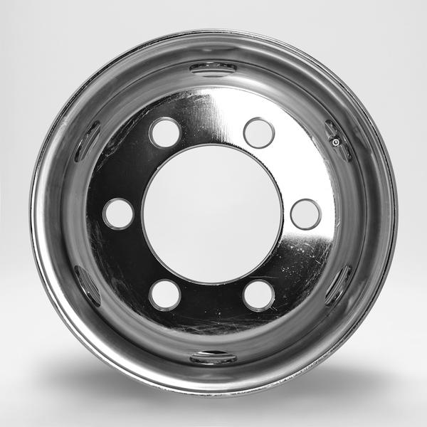 トラック・バス用ホイール 1本 リア DOT-X メッキホイール【17.5×6.00 6-222.25 offset:135 JIS】DOTX 17.5インチ 6穴 オフセット:135 1枚 | DOTーX | 04