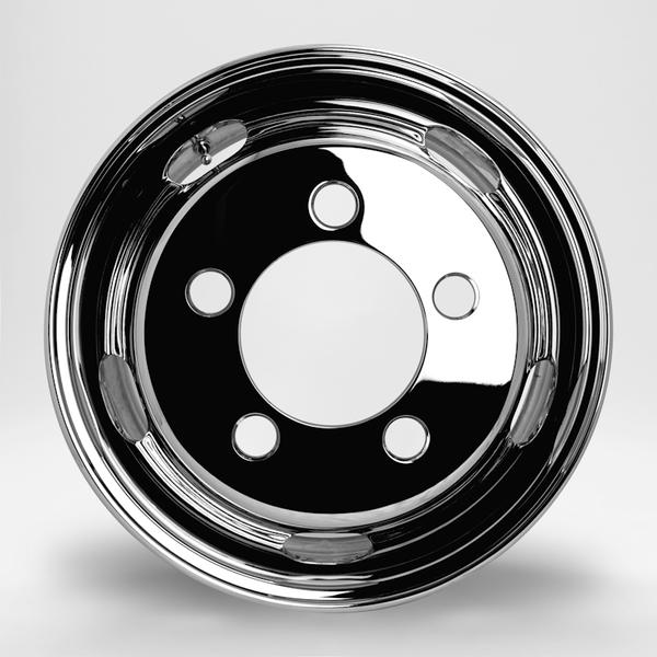 トラック・バス用ホイール 1本 フロント DOT-X メッキホイール【17.5×6.00 5-203.2 offset:120 JIS】DOTX 17.5インチ 5穴 オフセット:120 | DOTーX | 01