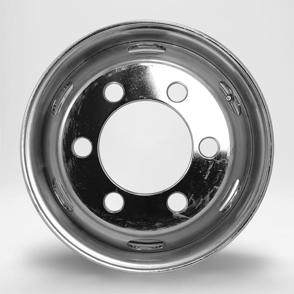 トラック・バス用ホイール 1本 リア DOT-X メッキホイール【17.5×6.75 6-222.25 offset:137 JIS】DOTX 17.5インチ 6穴 オフセット:137 1枚 | DOTーX | 04