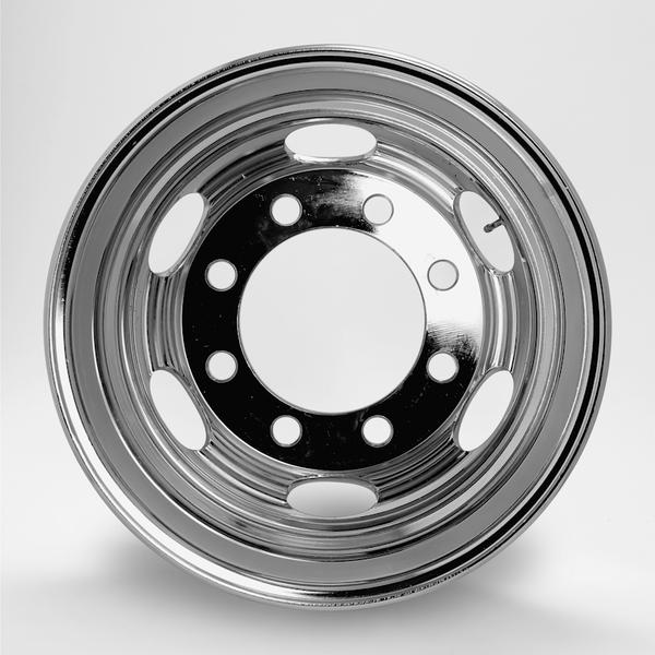 トラック・バス用ホイール 1本 フロント DOT-X メッキホイール【19.5×6.75 8-285 offset:147 JIS】DOTX 19.5インチ 8穴 オフセット:147 | DOTーX | 04