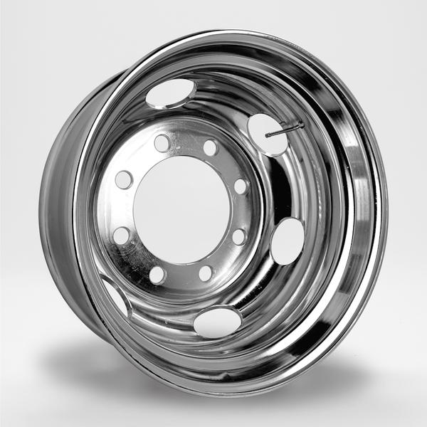 トラック・バス用ホイール 1本 フロント DOT-X メッキホイール【22.5×8.25 8-285 offset:165 JIS】DOTX 22.5インチ 8穴 オフセット:165 | DOTーX | 03