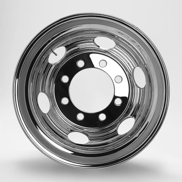 トラック・バス用ホイール 1本 リア DOT-X メッキホイール【22.5×8.25 8-285 offset:165 JIS】DOTX 22.5インチ 8穴 オフセット:165 1枚 | DOTーX | 01