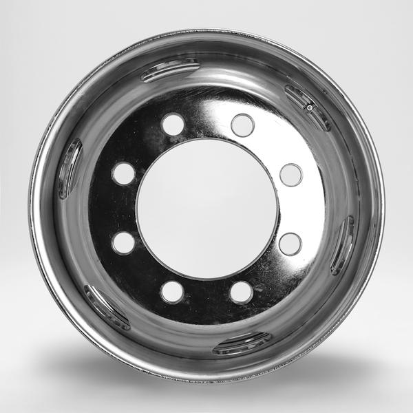 トラック・バス用ホイール 1本 リア DOT-X メッキホイール【22.5×8.25 8-285 offset:165 JIS】DOTX 22.5インチ 8穴 オフセット:165 1枚 | DOTーX | 04