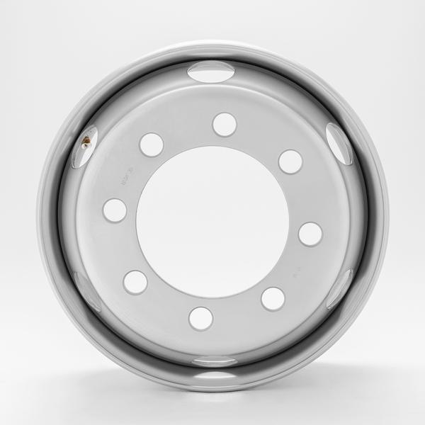 トラック・バス用ホイール 1本 DOT-X スチールホイール【19.5×6.75 8-285 offset:147 JIS】DOTX 19.5インチ 8穴 オフセット:147 鉄チン | DOTーX | 01