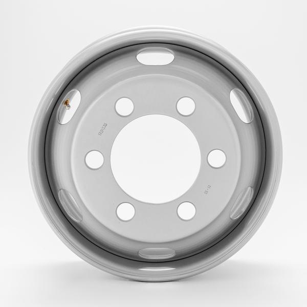 トラック・バス用ホイール 1本 DOT-X スチールホイール【17.5×6.75 6-222.25 offset:135 JIS】DOTX 17.5インチ 6穴 オフセット:135 鉄チン | DOTーX | 01