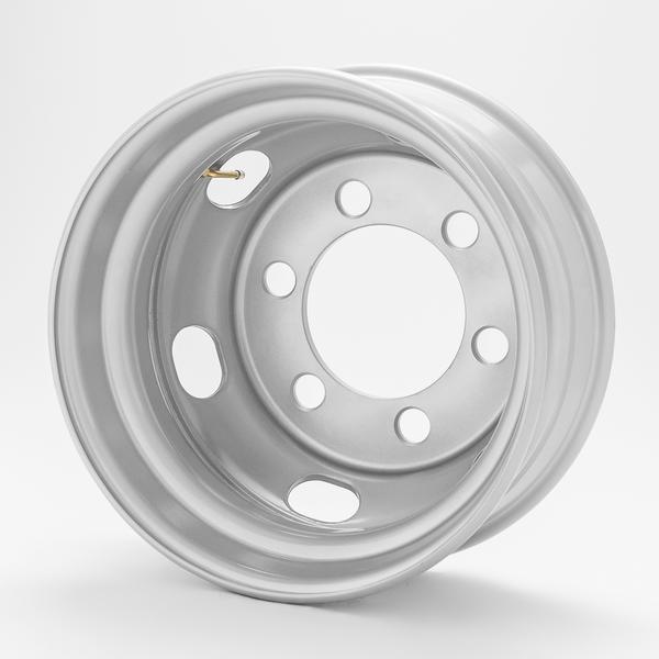 トラック・バス用ホイール 1本 DOT-X スチールホイール【17.5×6.75 6-222.25 offset:135 JIS】DOTX 17.5インチ 6穴 オフセット:135 鉄チン | DOTーX | 02