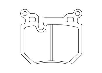 3シリーズ E91 ブレーキパッド リア左右セット エンドレス MX72 EIP145 ENDLESS リアのみ 3 Series ブレーキパット | ENDLESS | 01