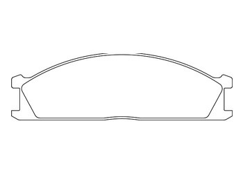 ダットサン D21系 ブレーキパッド フロント左右セット エンドレス SSS EP155 ENDLESS フロントのみ Datsun TRUCK VAN ブレーキパット｜ktspartsshop2｜02