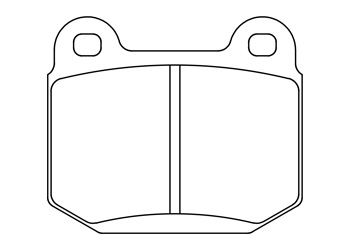 ENDLESS インプレッサWRX STI GDB ブレーキパッド リア左右