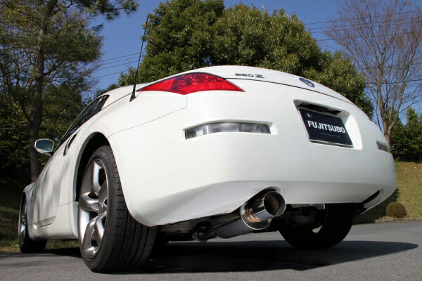 フェアレディZ Z33 マフラー フジツボ パワーゲッター 170-15475 工賃セット FUJITSUBO FGK POWER Getter FAIRLADY Z スポーツマフラー | FUJITSUBO | 01