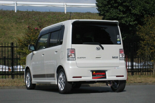 ムーヴコンテカスタム L575S マフラー フジツボ オーソライズK