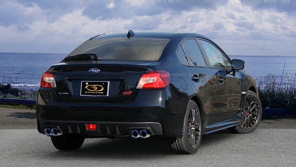 WRX STI VAB マフラー ガナドール バーテックススポーツ PBS搭載 GDE 405T GANADOR Vertex Sports P.B.S搭載 スポーツマフラー : gde 405t qq e f2 80 : KTSパーツショップ