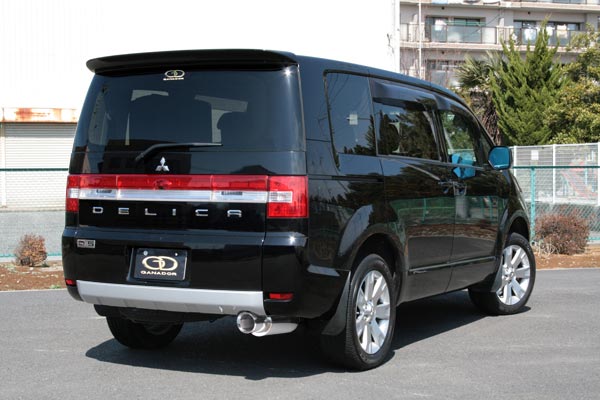 GANADOR デリカD：5 CV5W マフラー ガナドール 4WD バーテックス