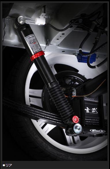 玄武 クラウドウォーカー ハイパフォーマンスダンパーPRO ショック ハイエース TRH200/KDH200/GDH200系 SPD11DH 工賃セット アライメント込 | GENB | 02